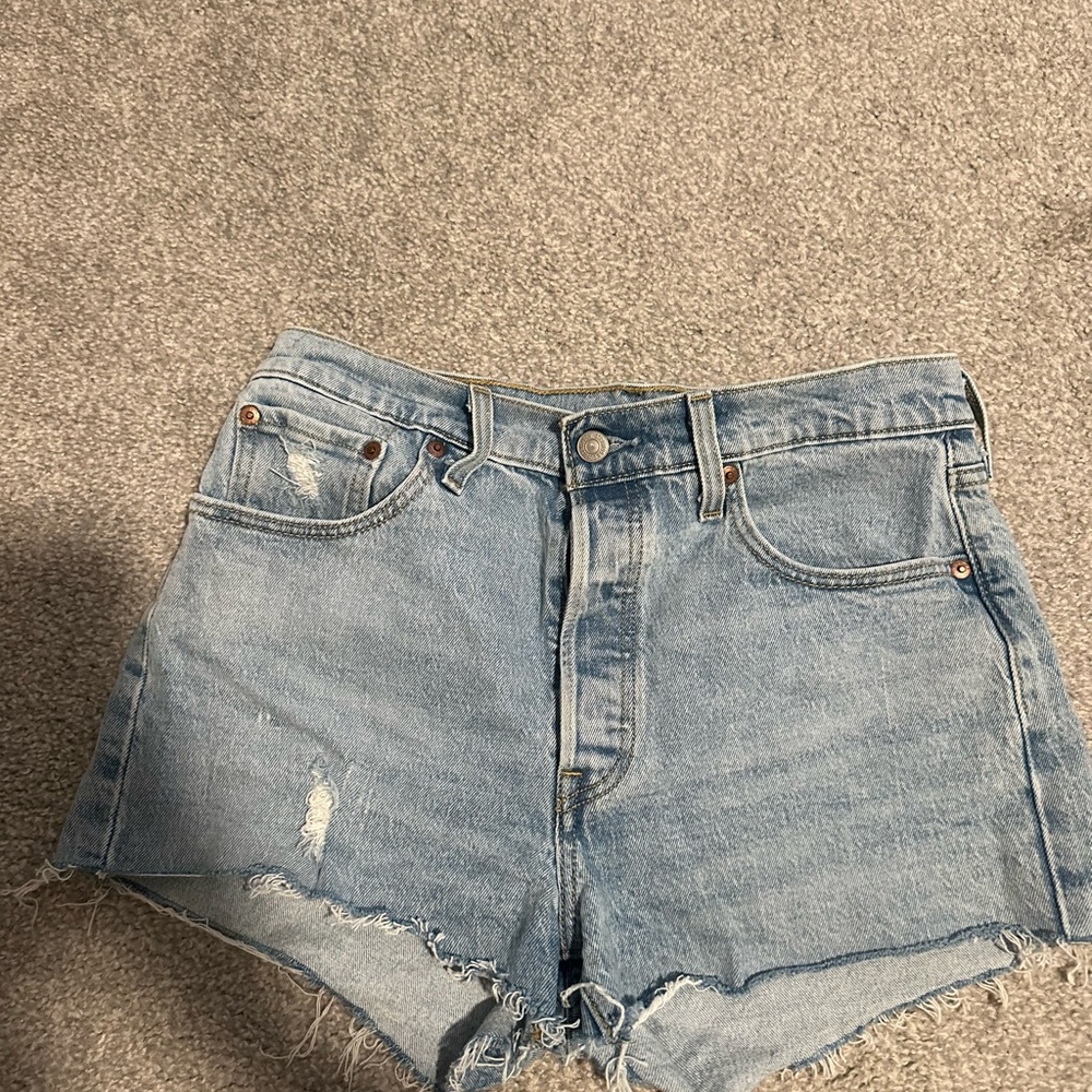 Levi’s 501 shorts high rise